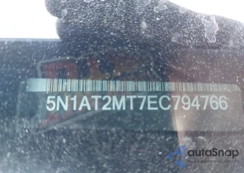 2014 Nissan Rogue Sl from USA, damaged, VIN 5N1AT2MT7EC794766